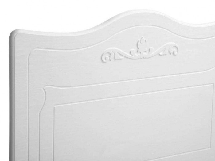 Кровать 900 с настилом Италия ИТ-10 белое дерево