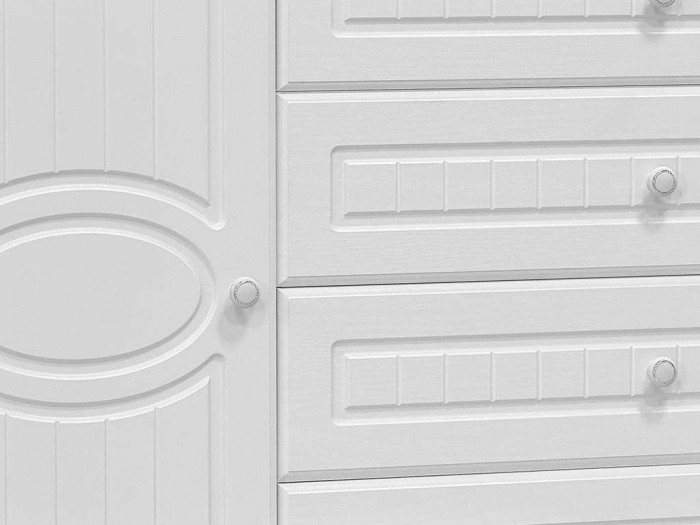 Детская Монако-1 белое дерево