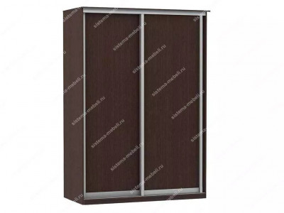 Шкаф купе Модерн 1490х600 2-х дверный 2-х секционный глухой венге