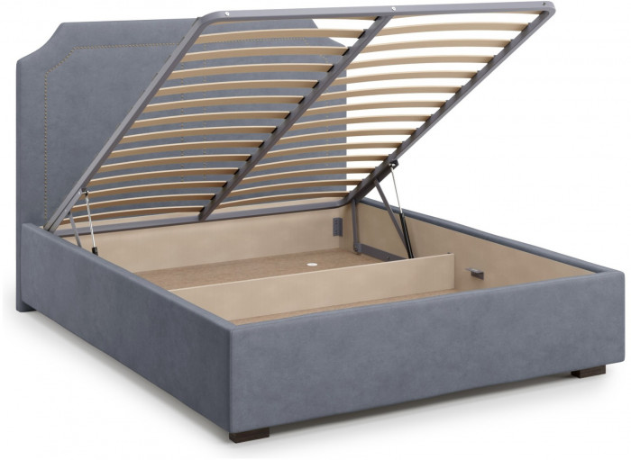 Кровать Lago 160 с подъемным механизмом, Velutto 32