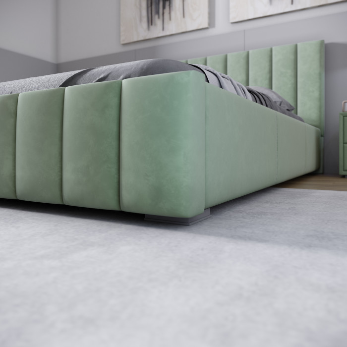 Нега Кровать интерьерная 160 мятный, ПМ