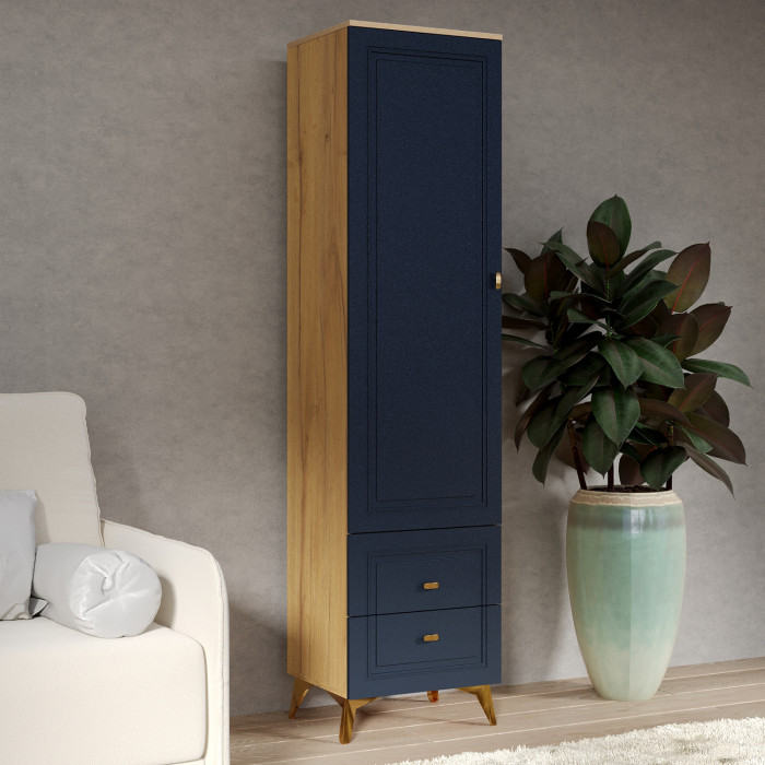 Шкаф-пенал Вега Сапфир