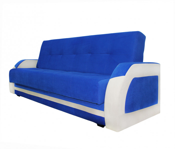 Диван-книжка Феникс, 140х190, велюр синий