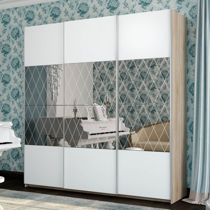 Fortune-14  2400_400/400/800/800 сонома/сонома/белый+з.№5