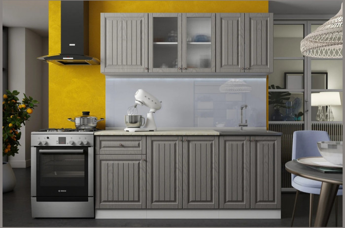 Кухня Хозяюшка МДФ 1800, Мускат