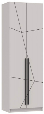 Брандо шкаф для одежды 67.14 МДФ Геометрия Кашемир