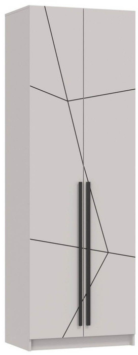Брандо шкаф для одежды 67.14 МДФ Геометрия Кашемир