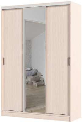 Альянс 1,5 м шкаф-купе (1500*2200*610 мм) дуб белфорд/дуб белфорд