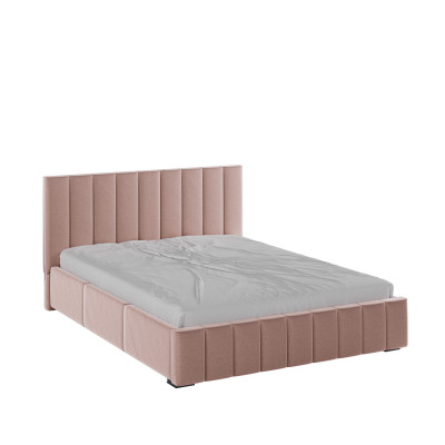 Нега Кровать интерьерная 160 пыльная роза, ПМ