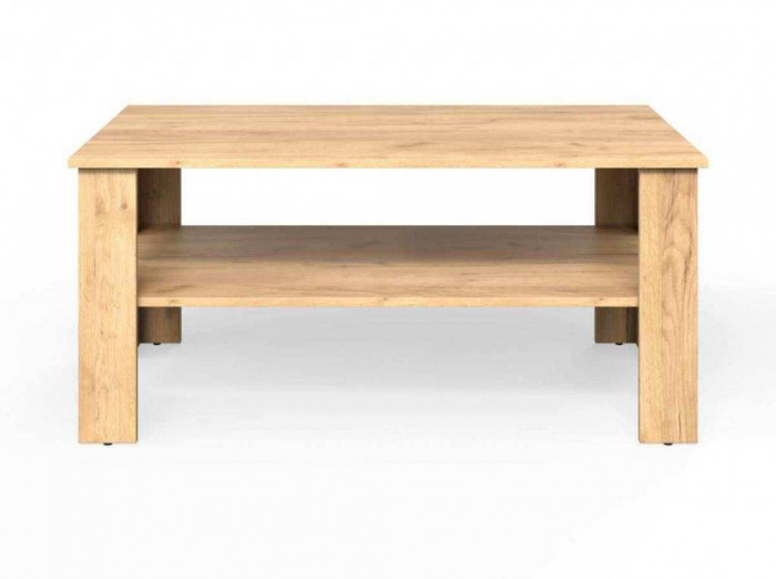 Стол журнальный СЖ-5 дуб крафт золотой