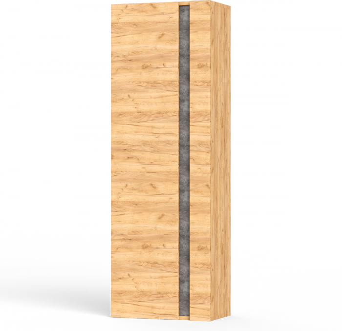 КР100 ??? Арчи Шкаф комбинированный 10.05, цвет дуб крафт золотой/камень тёмный, ШхГхВ 50х30,1х154,9(147,6) см., ун. сб.