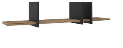 Полка навесная Nature 18, дуб табачный