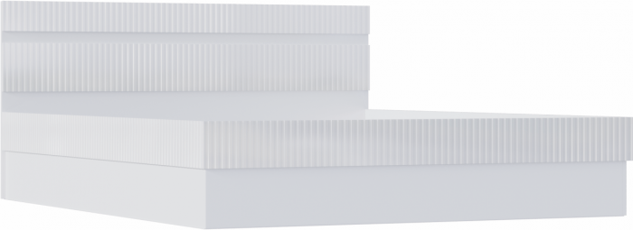 Модульная спальня Оливия (Белый, Белый глянец)