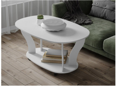 Журнальный стол Консул-3 белый