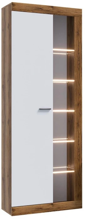 Прага Модульная Гостиная, вариант №2, делано/Белый глянец