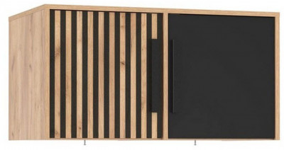 83.12 тумба Вегас Дуб золотой / Черный