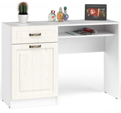 Ливерпуль Стол туалетный 12.46, ясень ваниль/белый