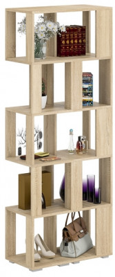 Стеллаж СВК 2 шт., цвет дуб сонома, ШхГхВ 70х35х179 см.