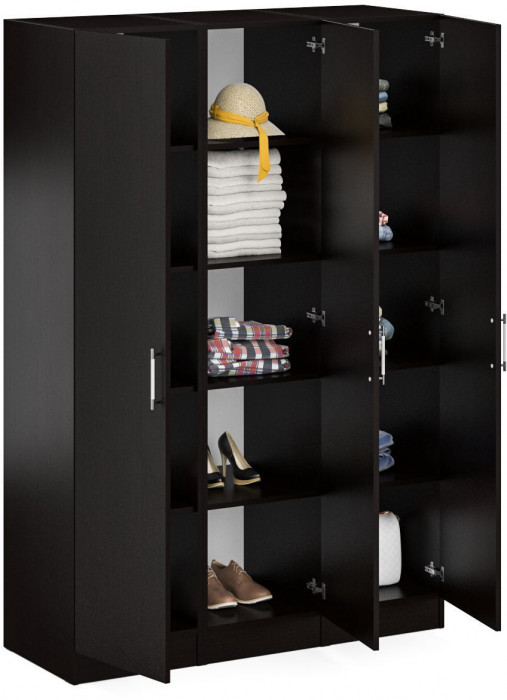 Набор пеналов Стандарт 3 шт., цвет венге, ШхГхВ 135х52х200 см., универсальная сборка