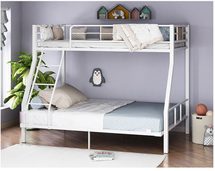 Двухъярусная кровать Гранада-1 140 (Серый)