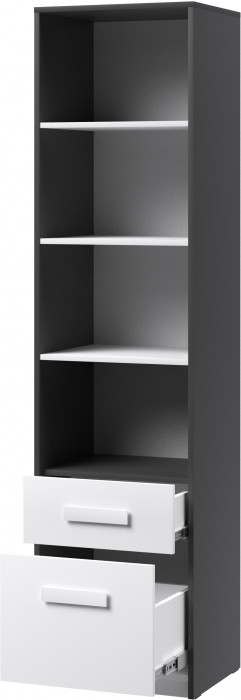 Кэнди Пенал КШ-1 графит/белый