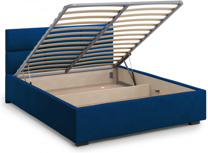 Кровать Bolsena 160 с подъемным механизмом, Velutto 26