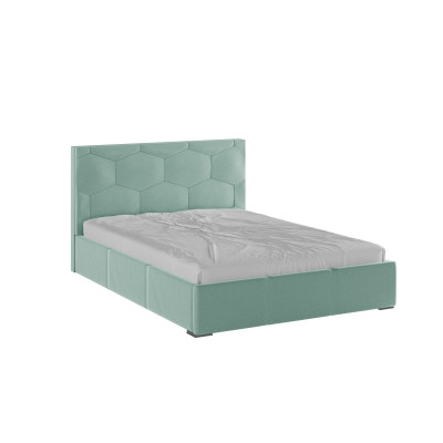 Манука Кровать интерьерная 140 мятный, ортопед