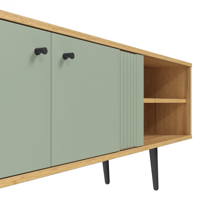 Тумба под ТВ 1500 с нишей Вега Саксония