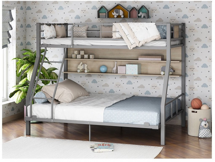 Двухъярусная кровать Гранада-1П 140 (Белый)