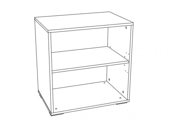 НМ 014.53 Шкаф Summit / ясень анкор тёмный / графит софт