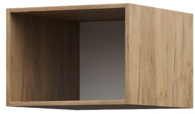 ШВГП 500 корпус шкаф верхний горизонтальный пенальный (0,358х0,5х0,57) дуб крафт золото