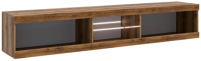 Прага Модульная Гостиная, вариант №3, делано/Белый глянец