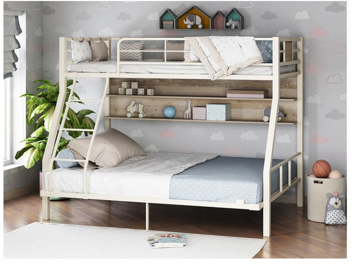 Двухъярусная кровать Гранада-1П 140 (Коричневый)