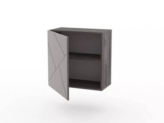 НМ 014.53-01 Шкаф Summit / ясень анкор тёмный / графит софт