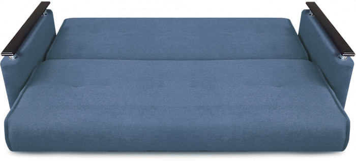 Диван-книжка Милан Люкс, 120х190, серый