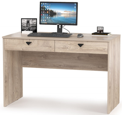 Бостон 12.69 компьютерный стол, дуб эндгрейн элегантный