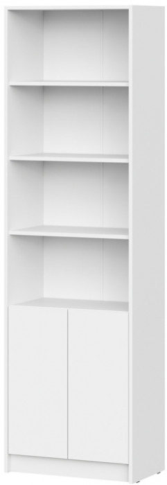 мс Айден СТЛ06-600.1 600х2000х350 белый ЛДСП/белый ЛДСП