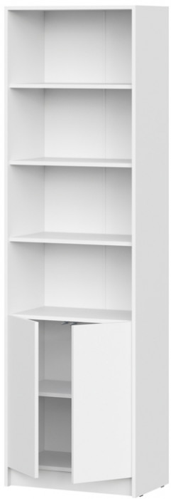 мс Айден СТЛ06-600.1 600х2000х350 белый ЛДСП/белый ЛДСП