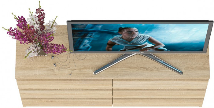 Мори Комод МК1380.6, цвет дуб сонома, ШхГхВ 138х41х73 см.