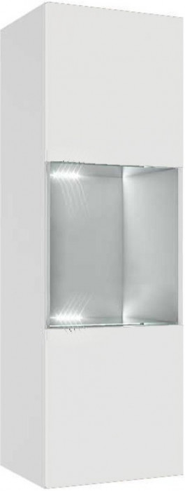 Гостиная Флорис, вариант №7 (Белый глянец, Белый)