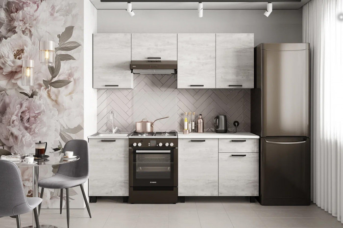 Кухня Сканди 2,0м №2, Комплектация №2