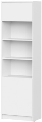 мс Айден СТЛ06-600.2 600х2000х350 белый ЛДСП/белый ЛДСП