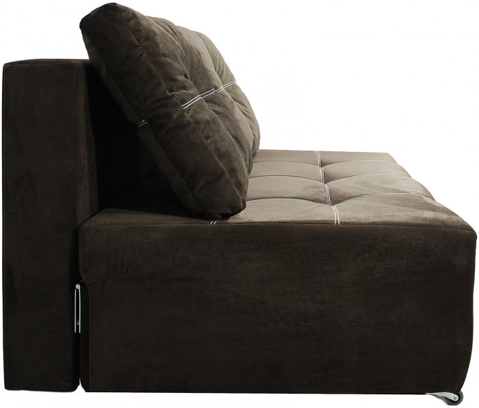 Диван аккордеон Марс Мини велюр коричневый 120
