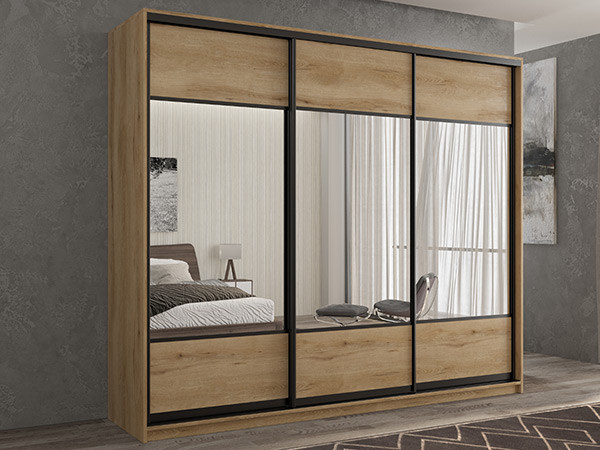 Шкаф-купе Кааппи 6 Эвок Прибрежный 180х45х230 см