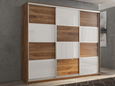 Шкаф-купе Кааппи 14 Кастелло Бренди 240х60х230 см