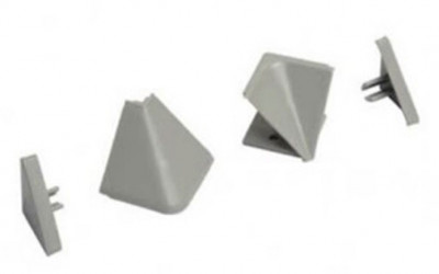 Комплект углов и заглушек для плинтуса