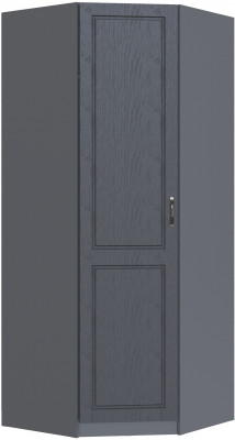 Шкаф угловой Апполия, Графит серый/Лунный кратер