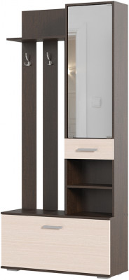 Прихожая &quot;Сорренто&quot; (910*2020*340) венге/белфорт