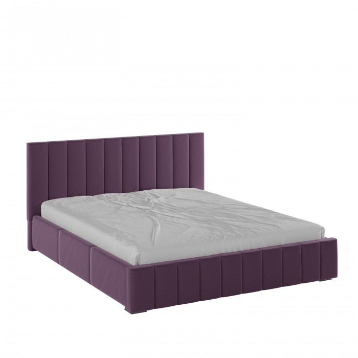 Нега Кровать интерьерная 180 винный, ортопед