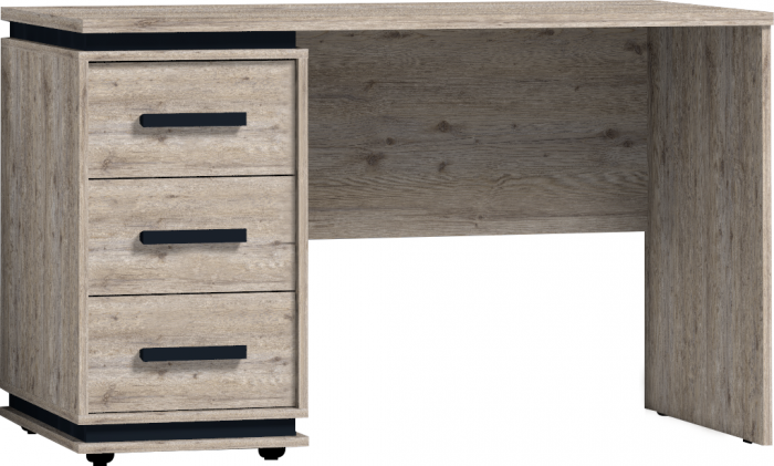 Стол письменный Nature 84, гаскон пайн/черный